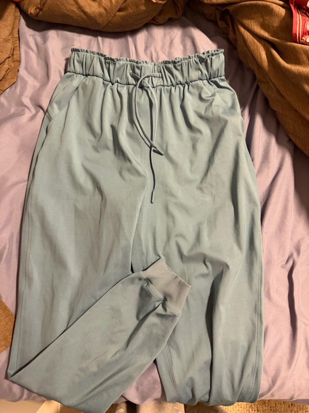 Lululemon High-waist Paper-bag Jogger